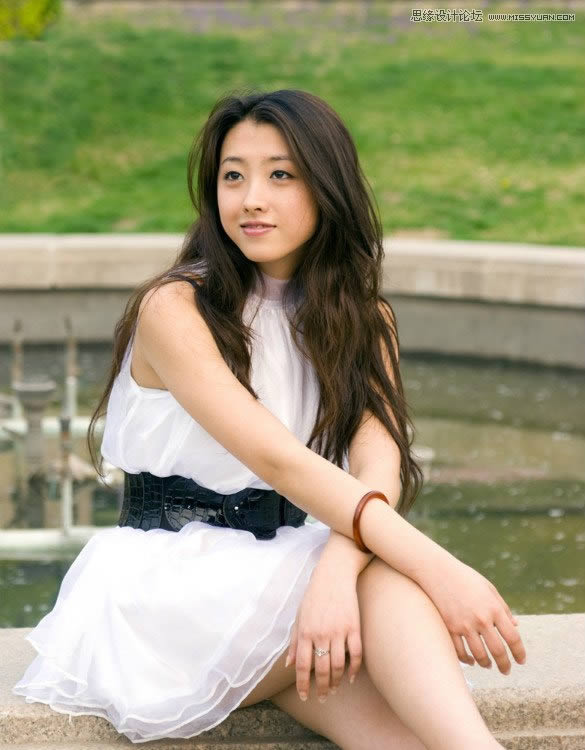调出白皙肤色小清新女生照片的PS教程