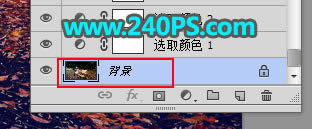 PS给公园女生照片添加漂亮夕阳效果