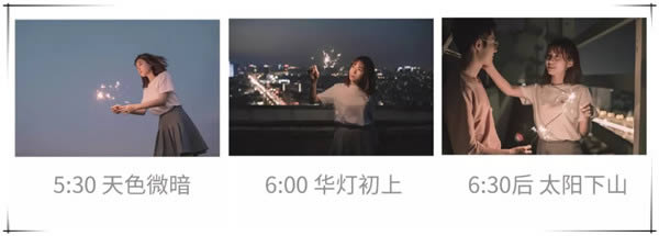 调出暗调夜景暖色人像艺术照片的PS教程