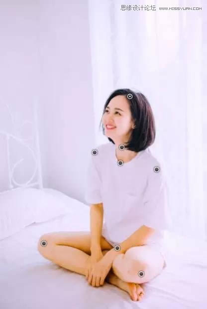 调出甜美通透室内女生照片的PS教程