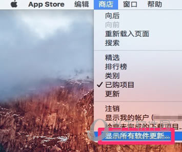 Mac App Store 更新隐藏方法