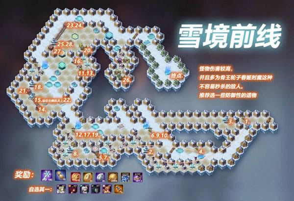 剑与远征雪境前线攻略 雪境前线奇境图文通关攻略