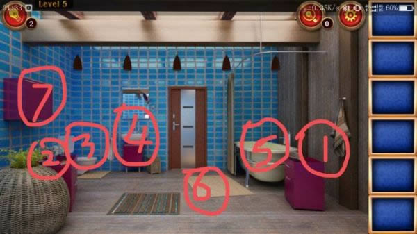 密室逃脱8红色豪宅攻略第五章 第5关图文解法攻略