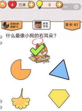 我不是猪头第61关怎样做_我不是猪头第61题攻略