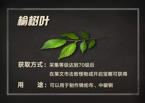 明日之后榆树叶怎么得_明日之后榆树叶获取攻略