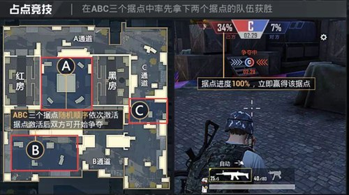 和平精英占点竞技怎么卡点_和平精英占点竞技卡点攻略