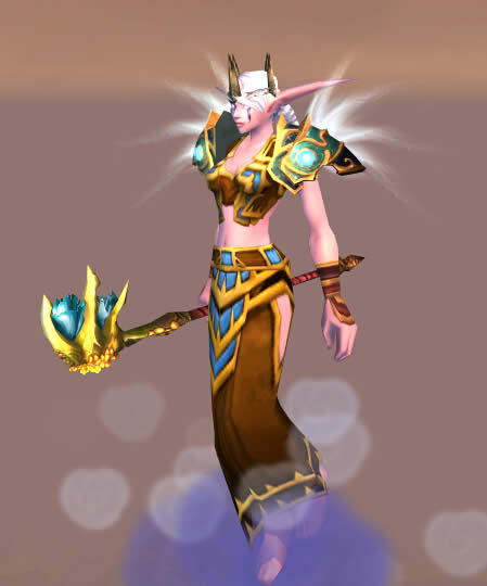 魔兽世界暗夜女布甲幻化 气质海之女王