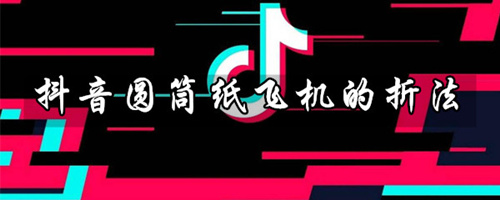 抖音纸筒飞机怎么折_抖音纸筒飞机制作方法