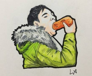王思聪吃热狗头像_王思聪吃热狗头像在线分享