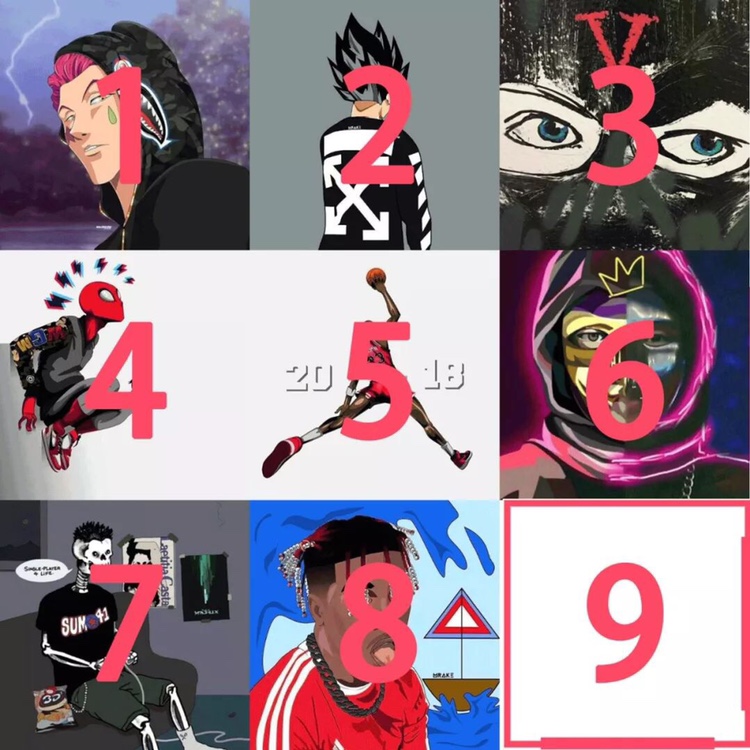 picsart爱心九宫格教程_picsart爱心九宫格如何制作