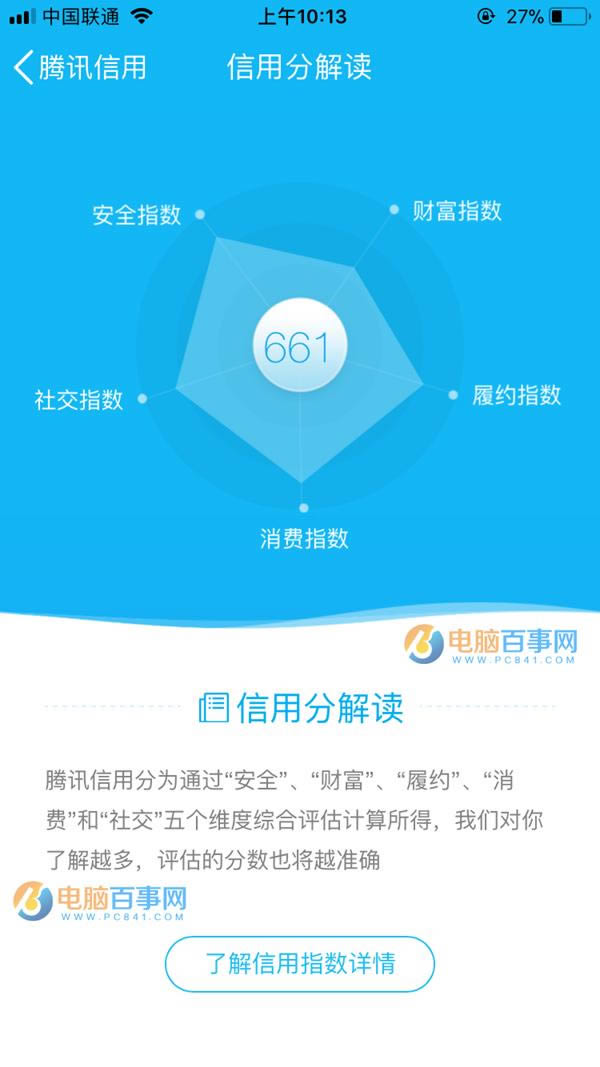 腾讯信用分是什么意思 腾讯信用分有什么用？